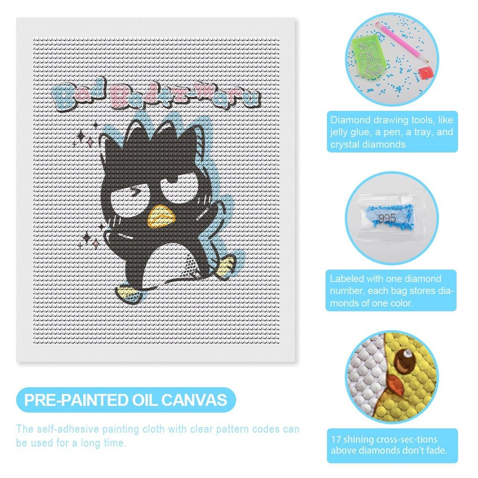 Amazon.co.jp: バッドばつ丸 ダイヤモンドアート ダイヤモンド塗装