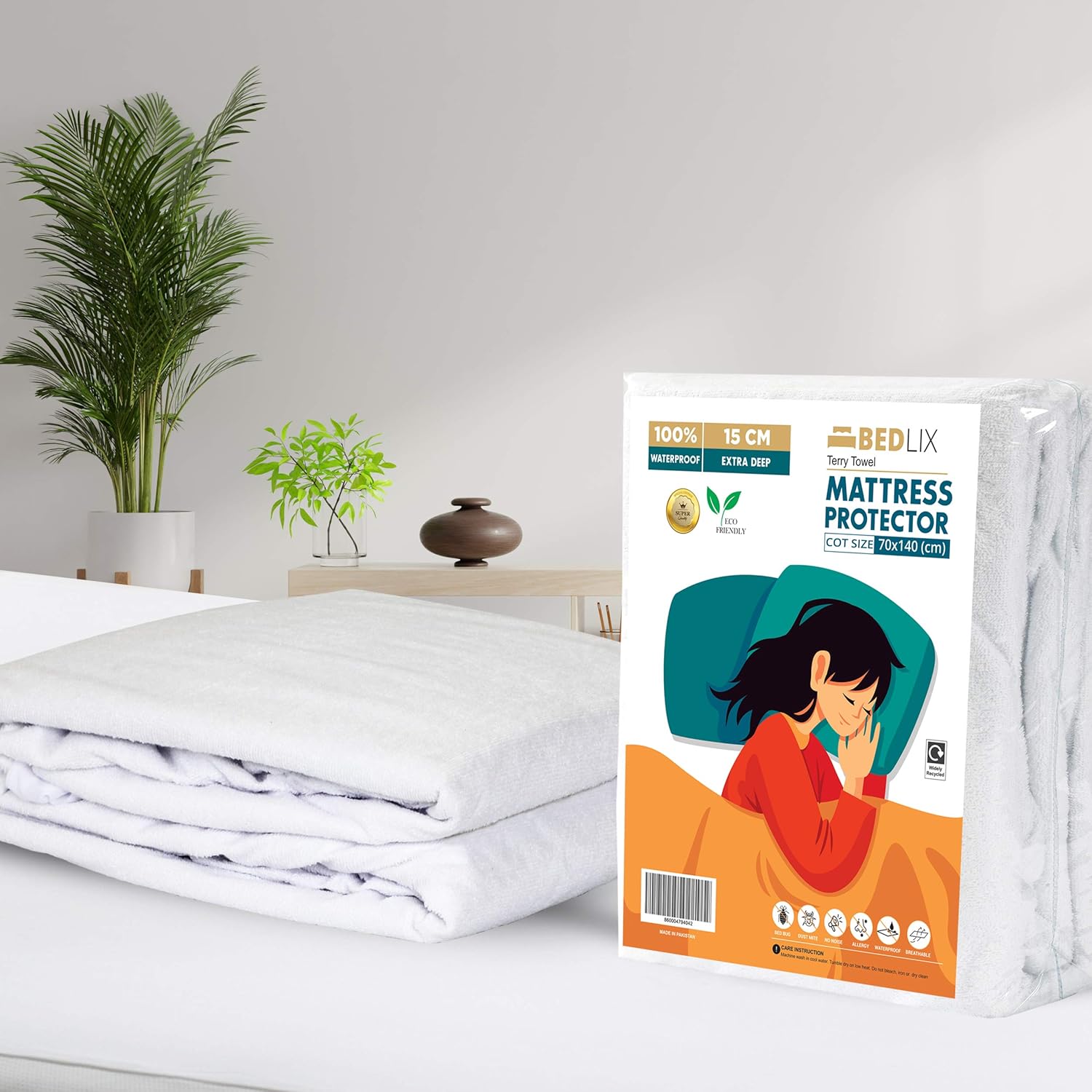 cot bed soft mattress topper