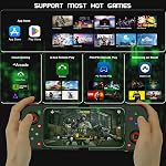 Joso Wireless Game Controller for iOS, Android, PC, Bluetooth Gamepad Joysticks for iPhone13/12/11/X, iPad mini/Air/Pro, Mac, MacBook, Tablets, Samsung Galaxy, Steam, COD Mobile, Apex - Direct Play