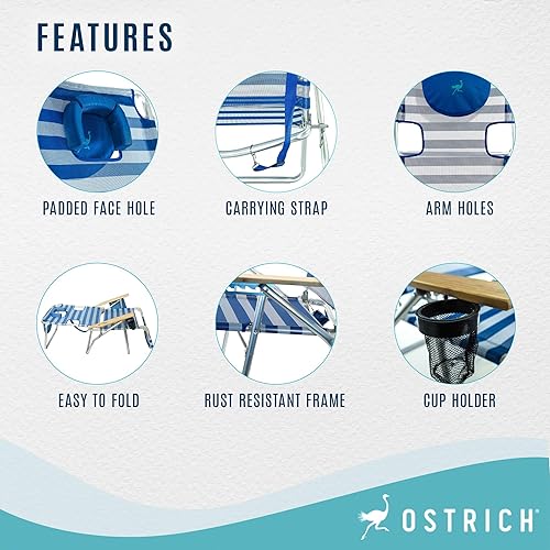 Miniatura 4 de Ostrich - Silla 3 en 1, a rayas