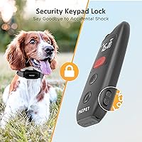 Vista 3 de PATPET Collar de choque para perros con control remoto, collar de entrenamiento impermeable para perros pequeños, medianos y grandes con pitido