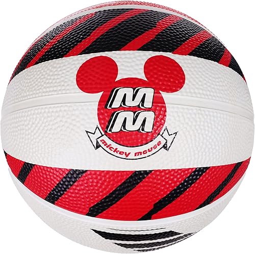 Disney Mickey Mouse Basketball, Youth Boys and Girls Indoor Outdoor Sports Ball, Size 6