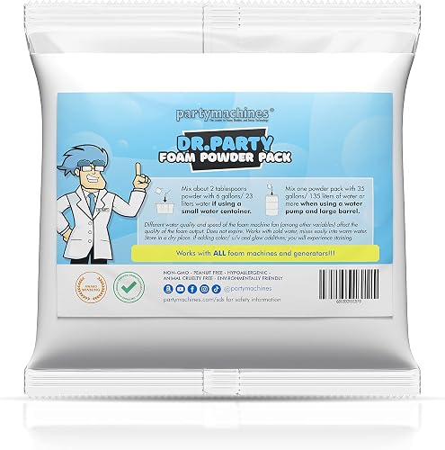 Budget Friendly Foam Powder Pack - Small Foam Solution Pack for the Small Machines Saves Money - Ships Quickly