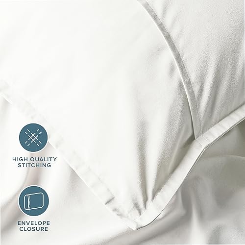 Miniatura 6 de Bare Home Juego de 2 fundas de almohada King  Juego de 2  microfibra ultrasuave de primera calidad 1800  Doble cepillado  Fundas de almohada de cama