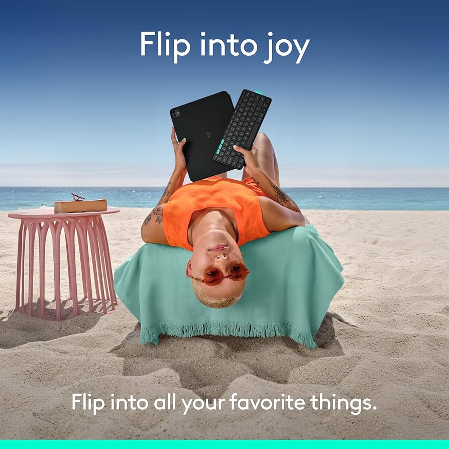 Amazon.com: Logitech Flip Folio, Keyboard Case for iPad Pro