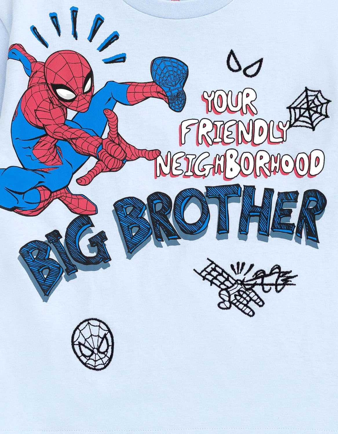 Marvel Short Sleeve T-Shirt Toddler to Big Kid