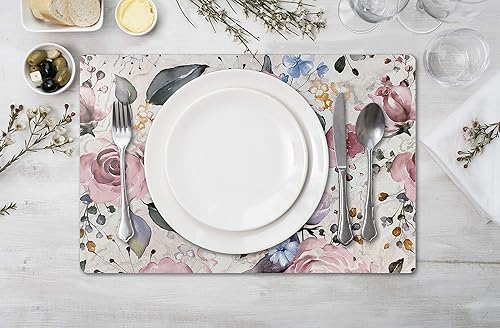 Vista 21 de Popular Home - Juego de 4 manteles individuales duraderos