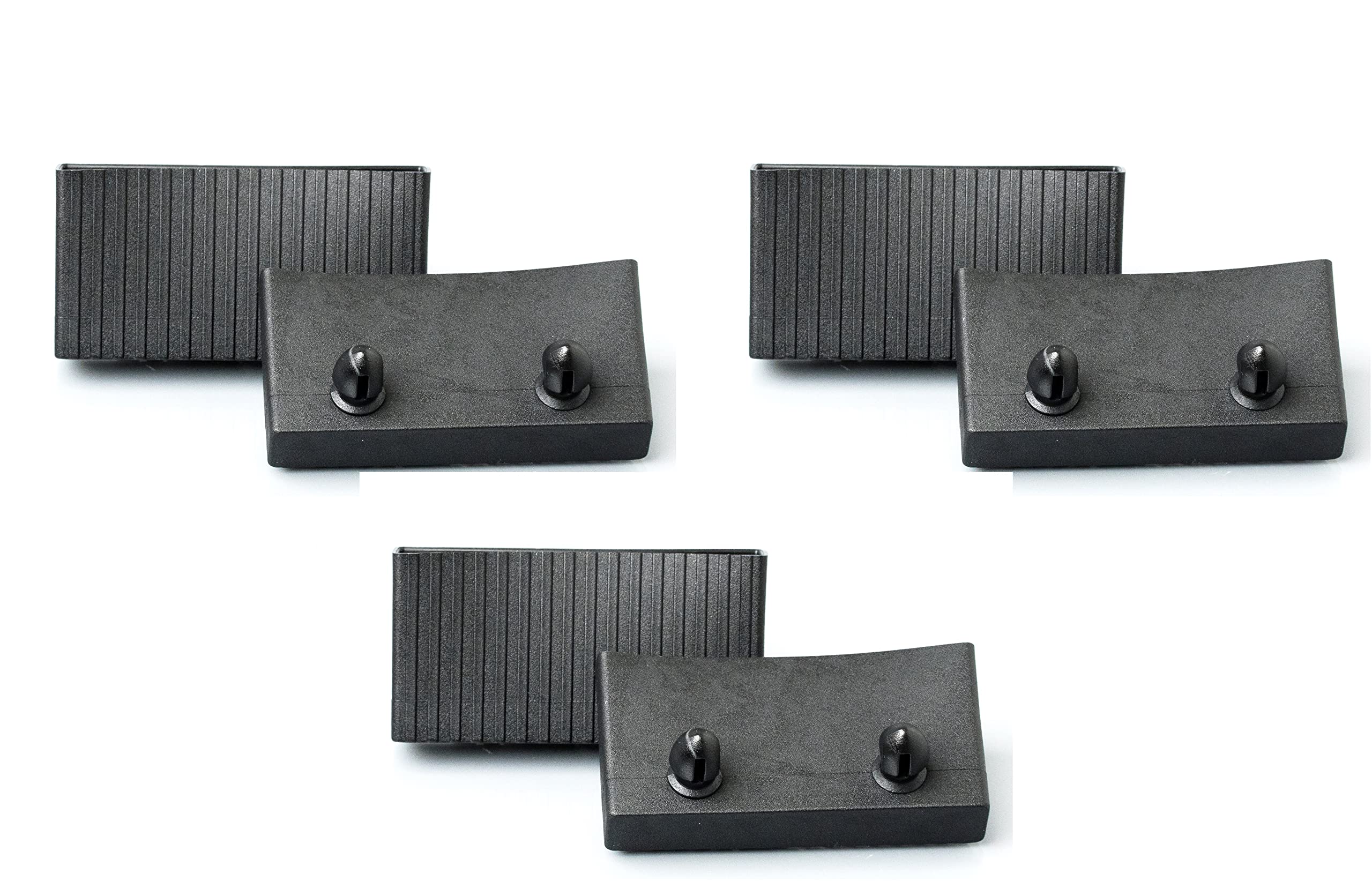 HBOLT Bed Slat Holders/Bed Slat Clips Side Rail, End Rail, Middle