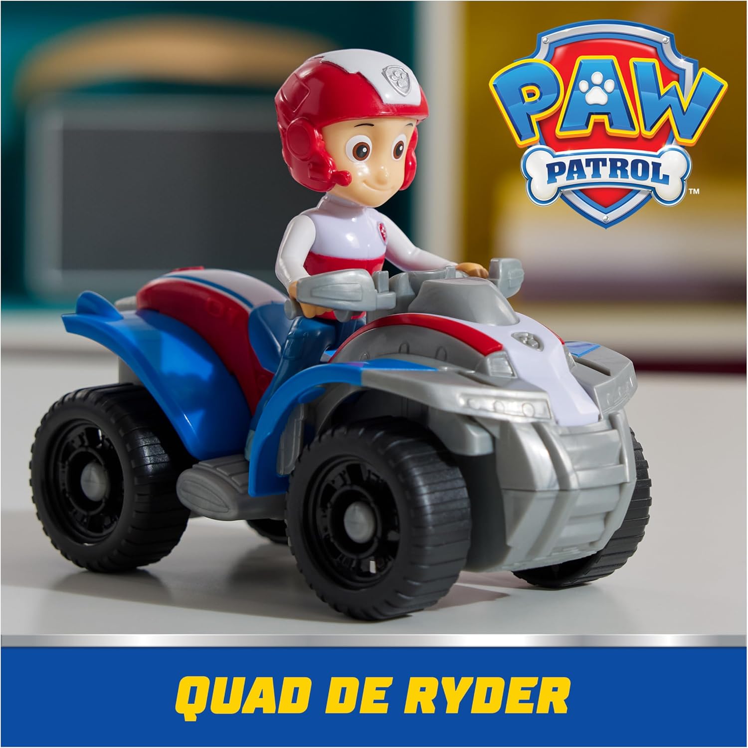 PAW PATROL Ryder-Figur mit Quad-Rettungsfahrzeug — image 2