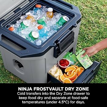 Ninja FrostVault Hard Cooler 30qt/28L, Premium Heavy-Duty