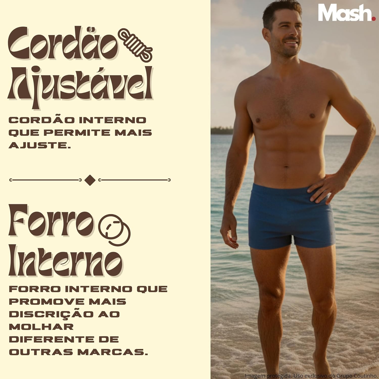 Sunga Boxer Mash Masculina Texturizada Cordão Ajustável UV50+ Verão Praia em promoção! Veja a oferta e mais achadinhos de Moda praia 5 Hoje é o melhor dia para comprar Sunga Boxer Mash Masculina Texturizada Cordão Ajustável UV50+ Verão Praia com aquele preço maroto! Promoção! Aproveite a oferta! 5