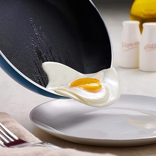 Miniatura 7 de Tramontina Juego de 3 sartenes de aluminio azul marino