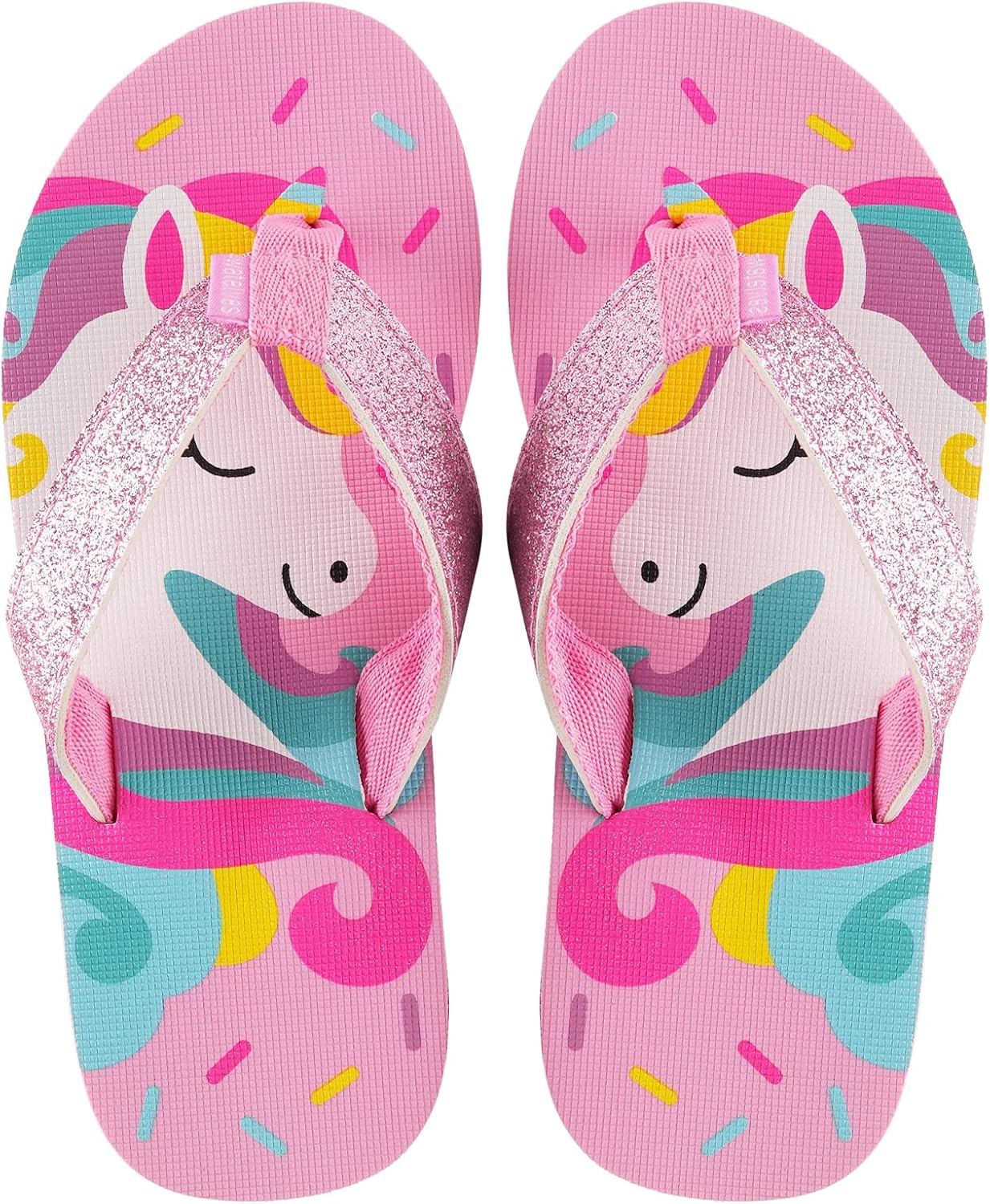 WateLves Girls Flip Flops Toddler Boys Girls Non-Slip Sport Sandals for Beach Swim Pool(Little Kid/Big Kid) - Image 8