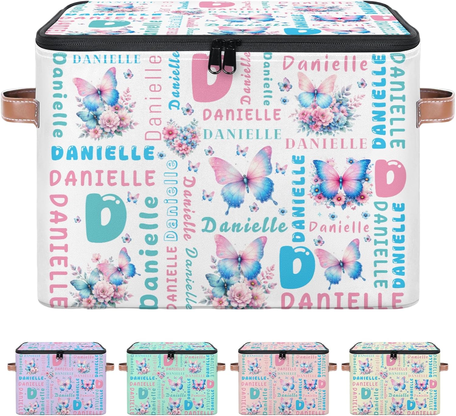 Personalized Memory Keepsake Storage Box with Name