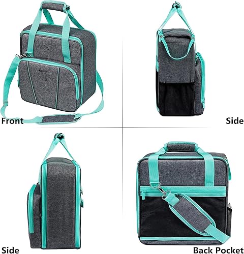 Miniatura 4 de BAGSPRITE Bolsa de viaje para cafetera Keurig K-Slim, funda de transporte para cafetera de una sola porción, estuche de almacenamiento portátil para