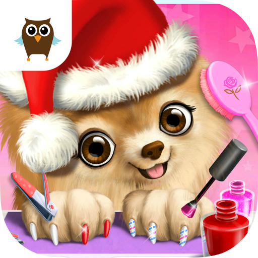 Christmas Animal Hair Salon 2 Crazy Santa Makeover