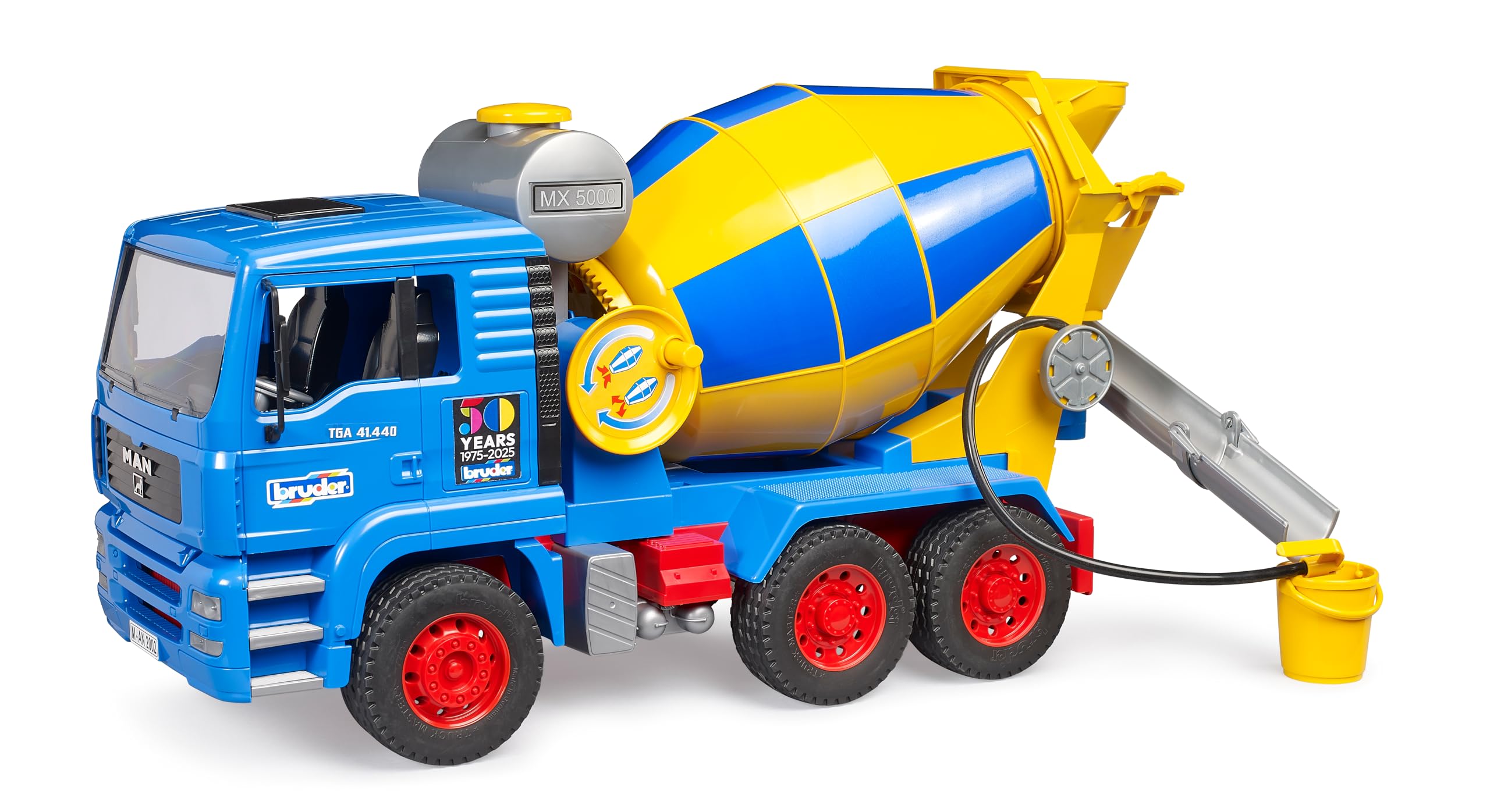 Bruder 01063 - Edición Especial 50 Aniversario Man TGA camión hormigonera - 1:16 vehículos, Camiones, vehículo de construcción