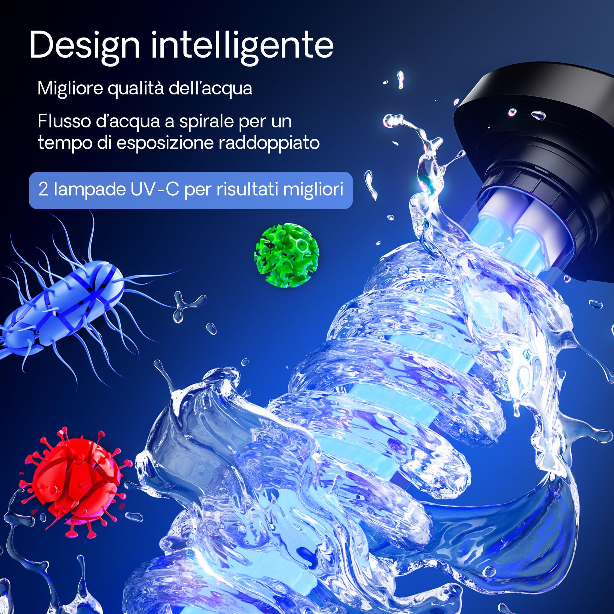 SunSun CUV-2110 Chiarificatore UVC 110W Sterilizzatore per laghetti contro le alghe