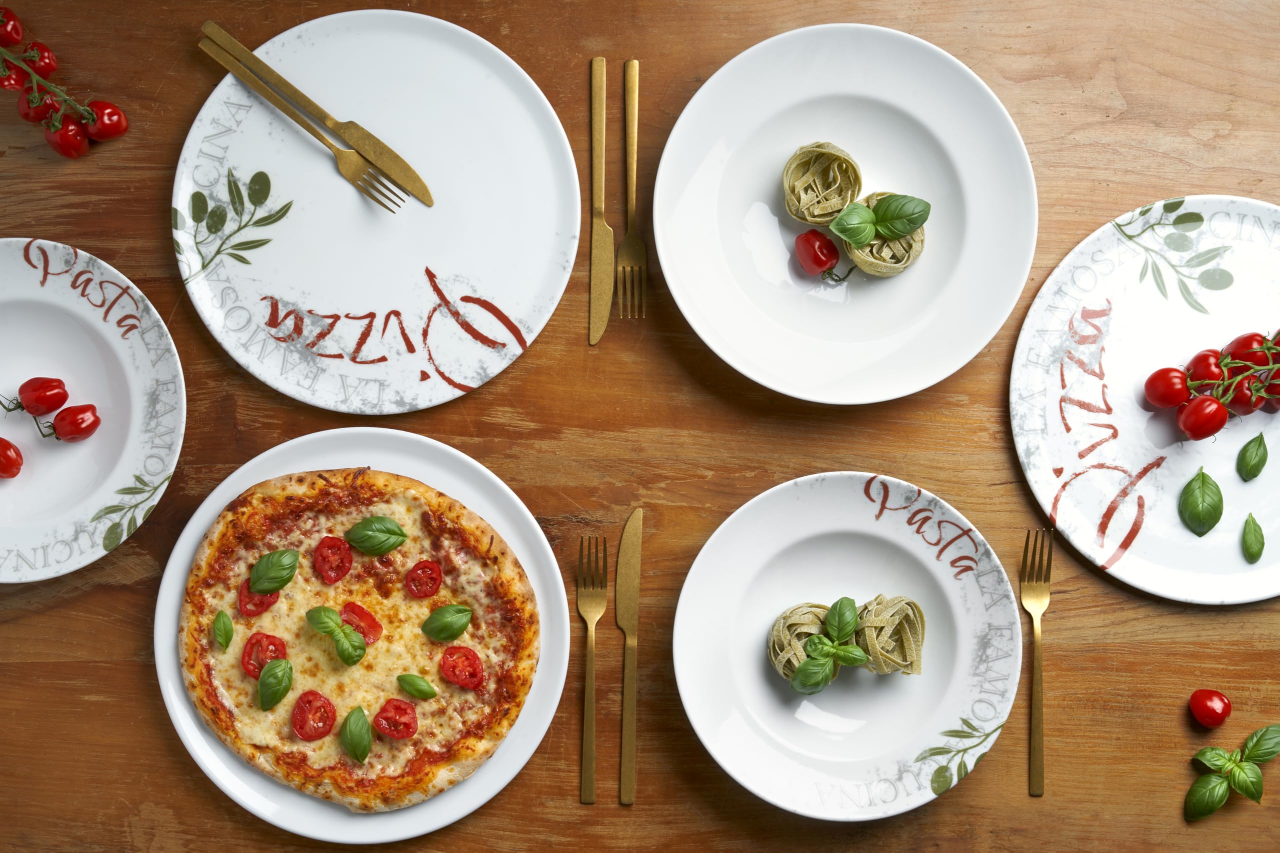 Van Well Platos de pasta (Famosa, 6 unidades)