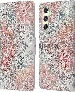 Head Case Designs Officially Licensed Micklyn Le Feuvre Autumn Spice Mandala Leather Book Wallet Case Cover Compatible with Samsung Galaxy A54 5G