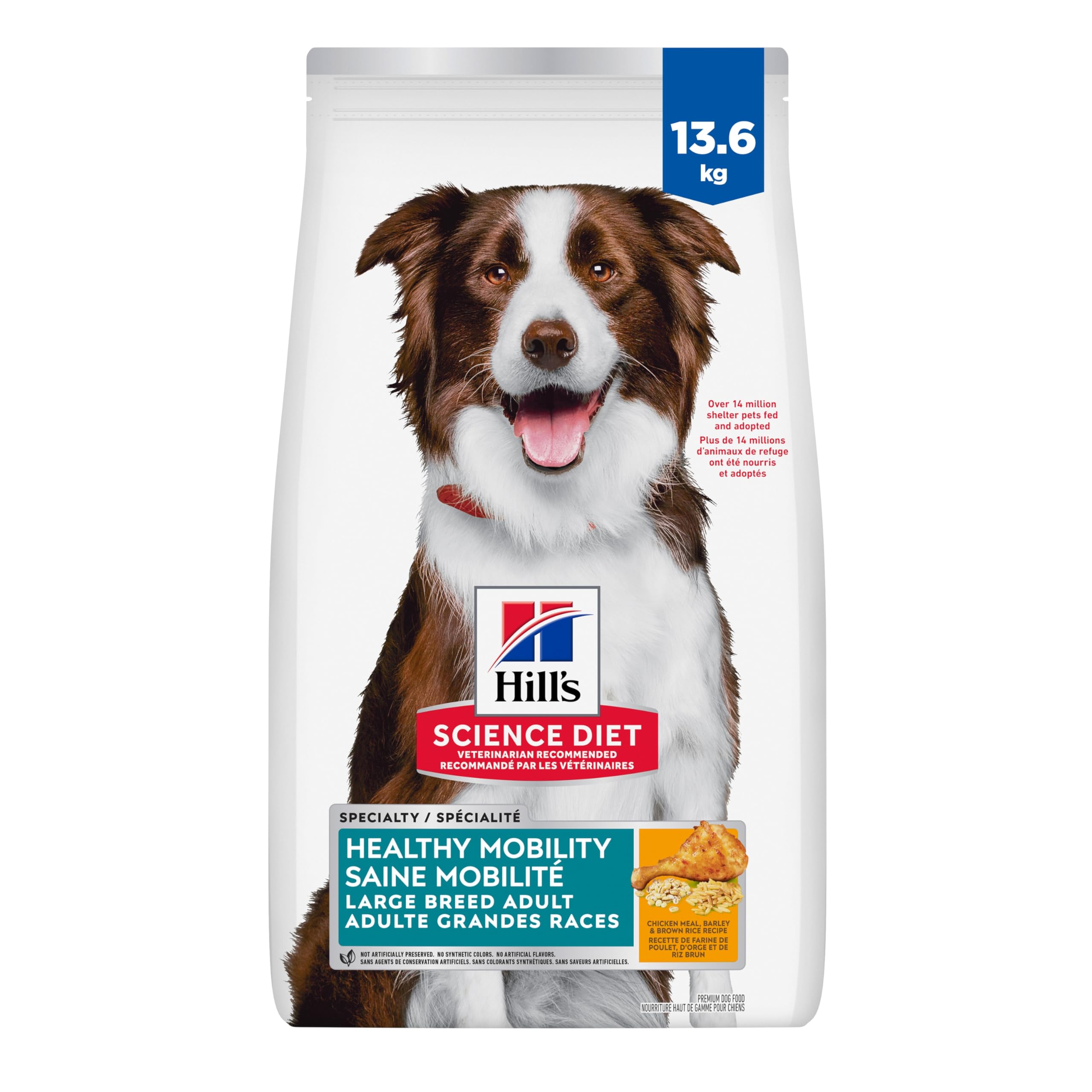 Hill's Science Diet Adult Healthy Mobility Large Breed Chicken Meal, Brown Rice & Barley Recipe Dry Dog Food 13.6 kg Bag image 8