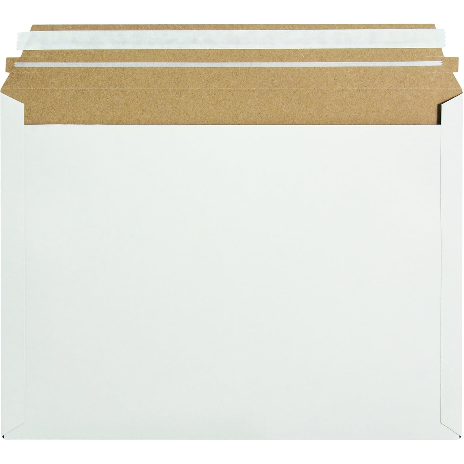 Partners Brand PRM1EP Express Pouch Mailer, 12 1/2" x 9 1/2", White (Pack of 250)