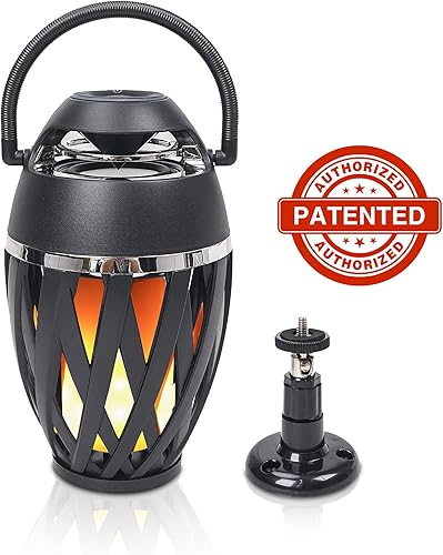 Miniatura 2 de Sound Town Paquete de 2 altavoces Bluetooth portátiles con luces LED, estéreo inalámbrico verdadero (TWS) Bluetooth, soportes de montaje en pared