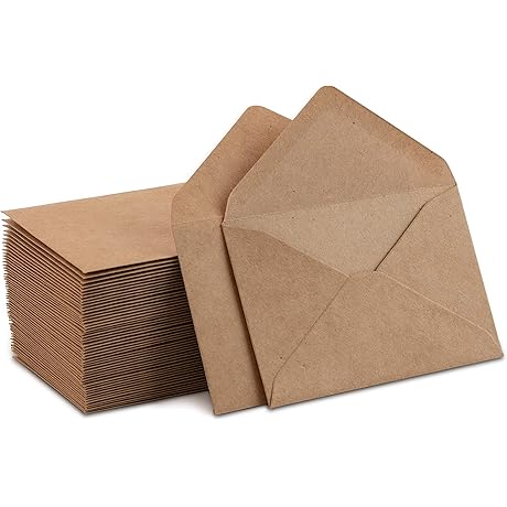 7Craft Mini Envelopes for Scrapbooking