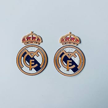 Amazon | レアルマドリード ロゴバッジ アイロン接着 フットボール