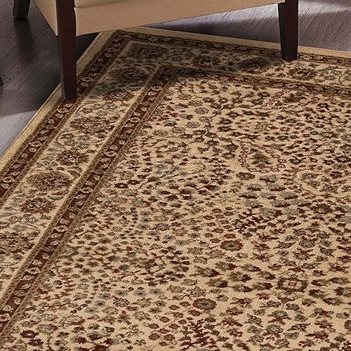 Miniatura 4 de BNM - Alfombra de área grande para interiores con respaldo de yute, ideal para entrada, sala de estar, cocina, dormitorio, pasillo, perfecta para