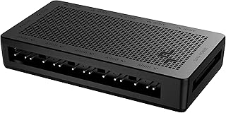 DeepCool SC700 ARGB Hub 12-Port 5v-3pin Aura SYNC Addressable RGB Hub with Magnetic Backplane