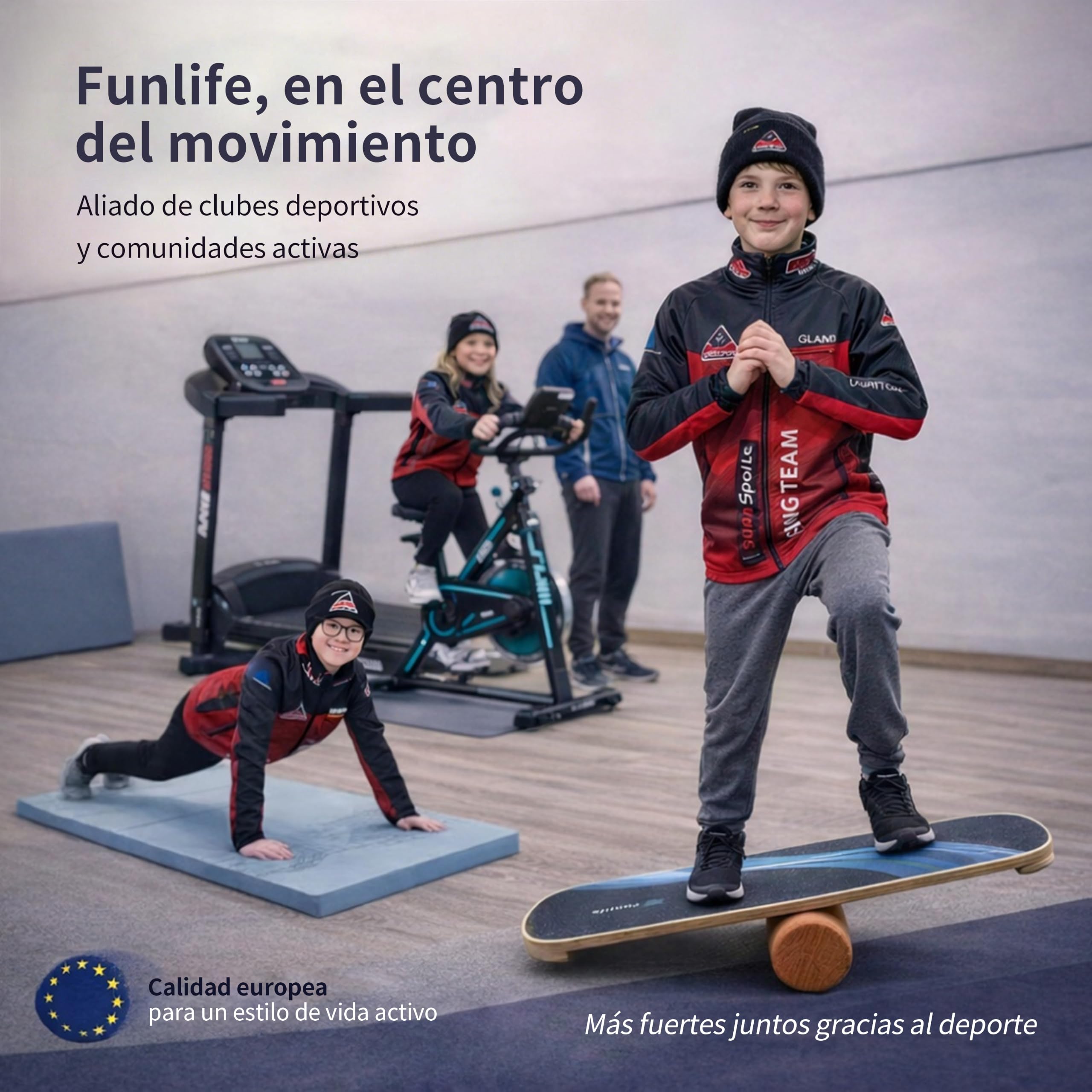 FunLife Esterilla de yoga XXL 190 × 66 cm – 10 mm plegable | Extra grueso y antideslizante. Ideal para yoga, pilates, gimnasia, así como entrenamiento en casa, en el gimnasio o al aire