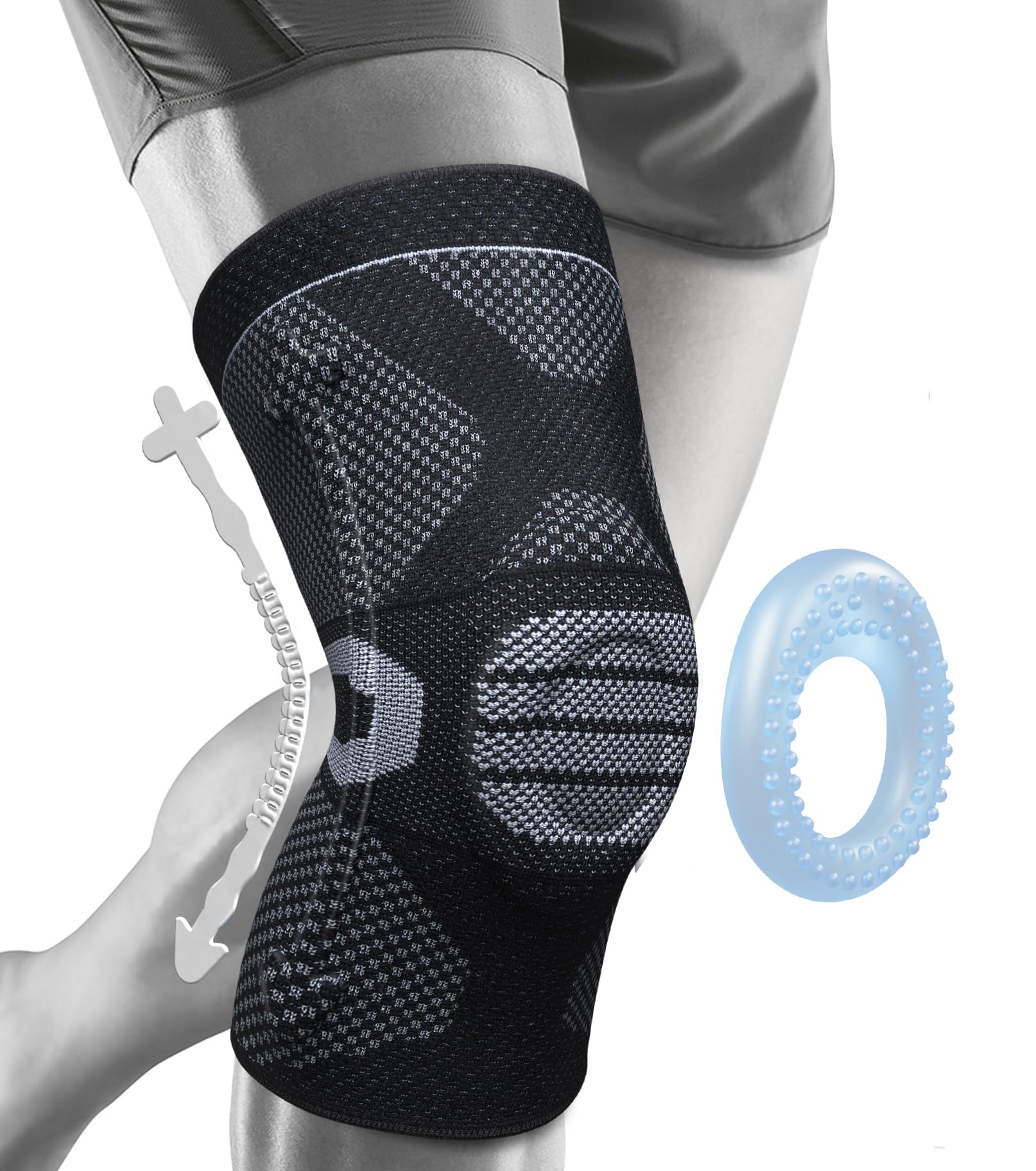 NEENCA Professional Knee Brace, Medical Knee Support for Women &amp; Men Relief
