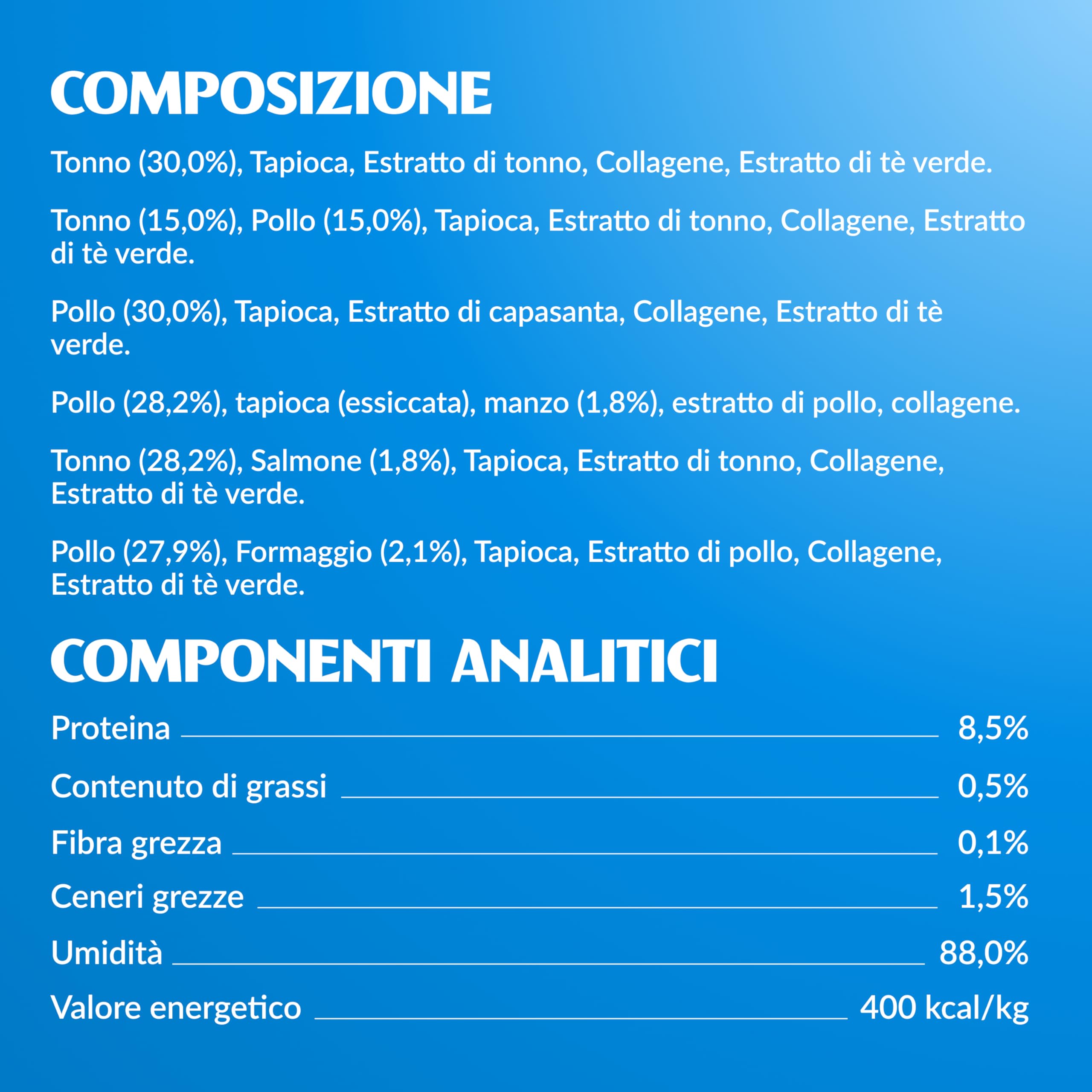 INABA Churu Snack per Gatti Cremoso in 4 Varietà al Tonno e Pollo - 50 Stick x 14g - Cibo per Gatti da Leccare, Sano e Delizioso - Snack Gatto Senza Conservanti o Coloranti Artificiali, Grain-Free