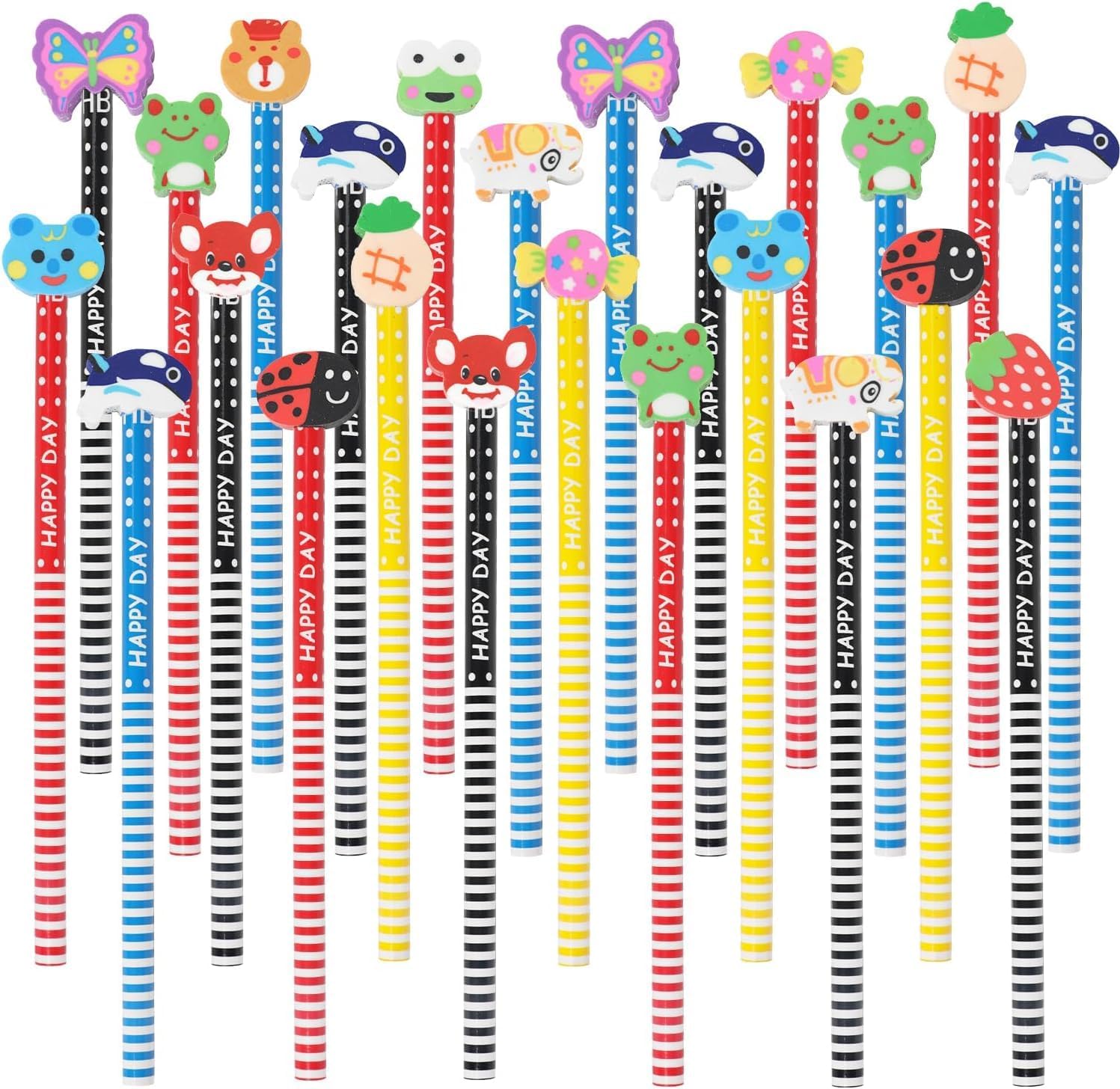 Set de 24 lápices de grafito SULOLI para niños miniatura 1