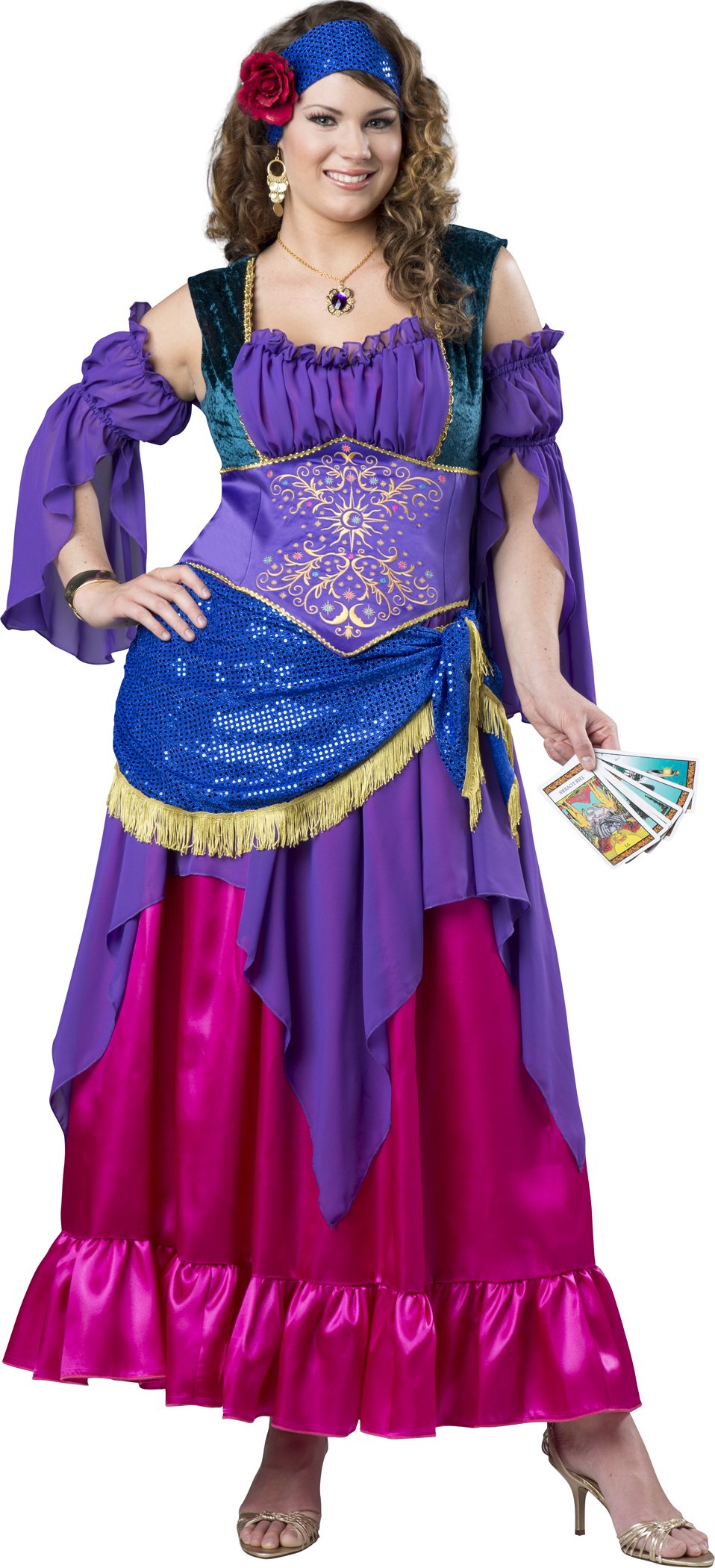 InCharacter Gypsy Treasure Plus Size Costume-