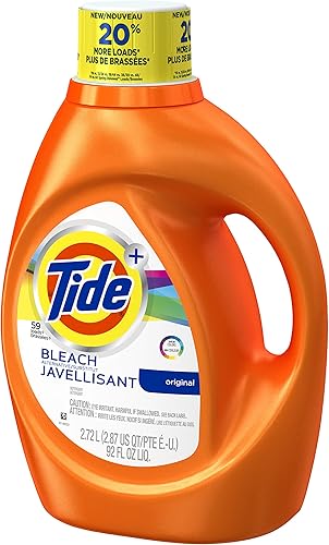 Miniatura 4 de Tide Plus Bleach Alternative Safe on Colors - Detergente líquido para ropa, aroma original, 2.72 L (59 cargas)
