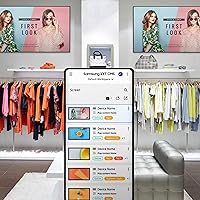 Vista 8 de Samsung 55" Crystal UHD 4k Pro TV + VXT S-Series con software de gestión de contenido basado en la nube, suscripción de 1 año