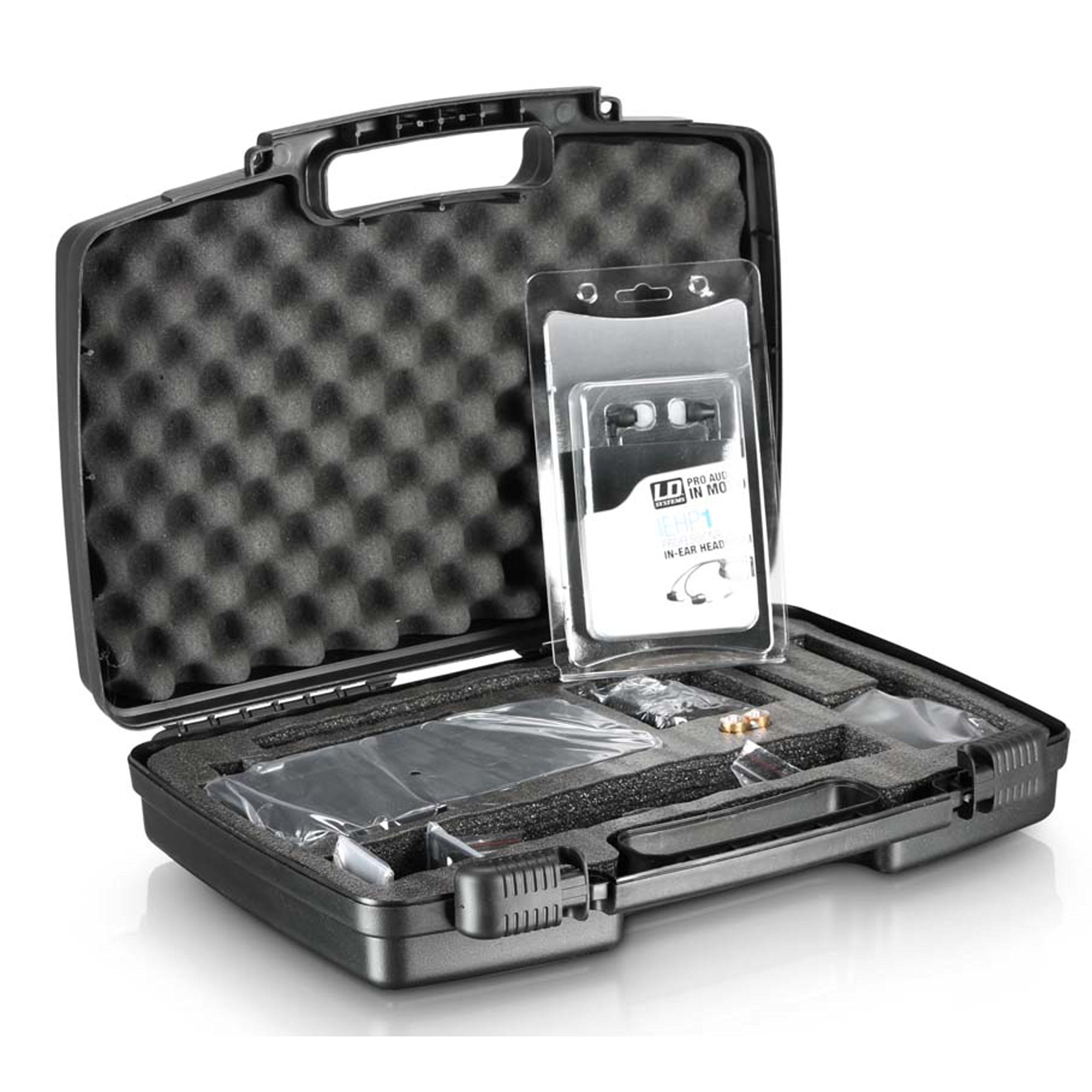 LD Systems MEI 1000 G2 Bundle - In-Ear Monitoring System drahtlos mit 2 x Belt Pack und 2 x In-Ear-Kopfhörer