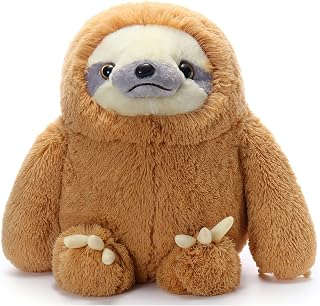 COICCEZA Sloth Stuffed Animal - Soft Large Stuffed Animals Sloth with Removable Hoodie - Plush Toys Gift for Boys and Girls, 27.5 inchs