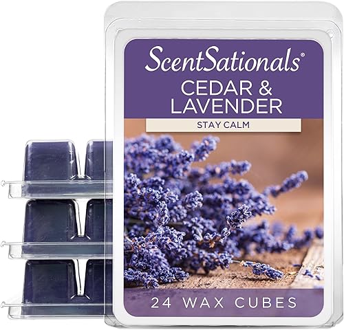 Miniatura 14 de Scentsationals Cera derretida, cubos de cera fuerte aroma, Zen – Fundición perfumada de larga duración para calentar, 10 onzas (24 cubos)