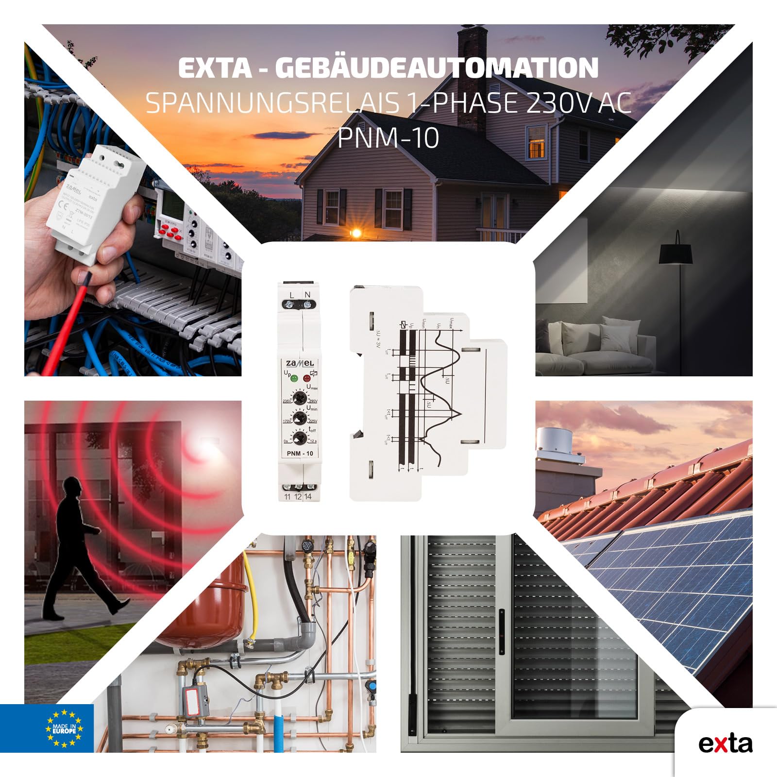 EXTA PNM-10 przekaźnik napięcia