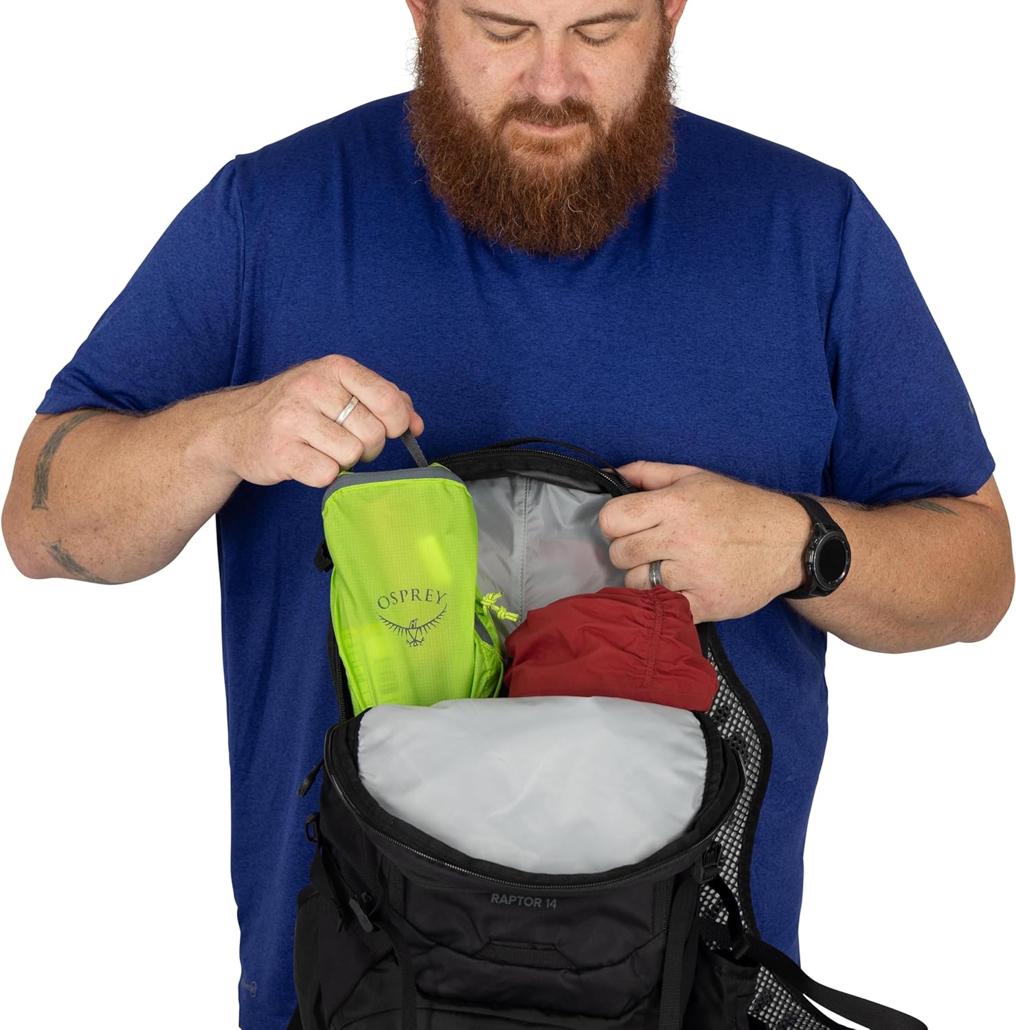 Osprey Raptor 10L Men's Biking Backpack with Hydraulics Reservoir - Image 10