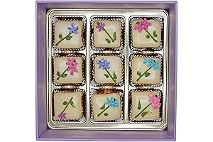 Bon Vivant New York Spring Box of 9 Lemon Petit Four Demitasse,...