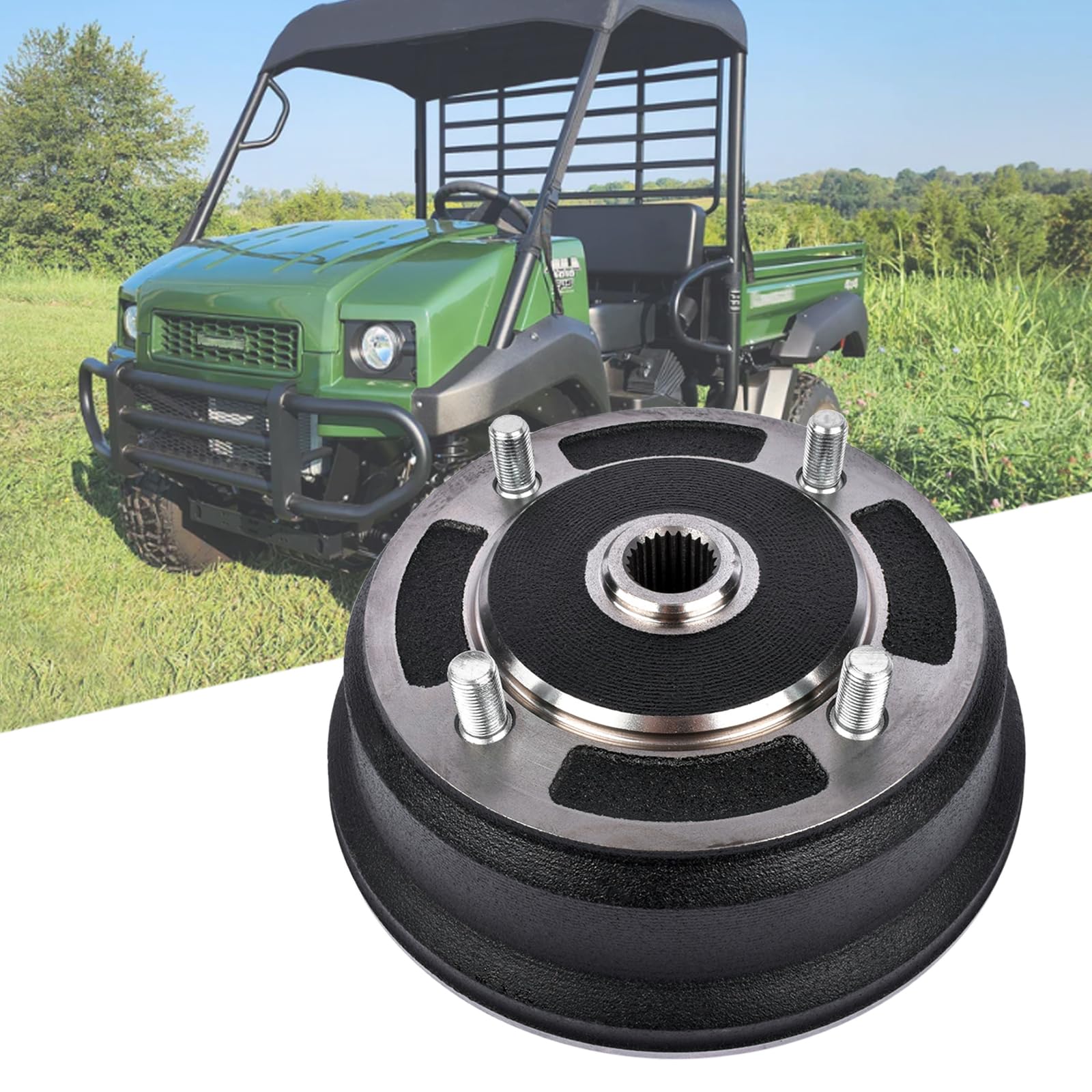 WQISNG Front Brake Drum 41038-0034 41038-1345 Compatible With