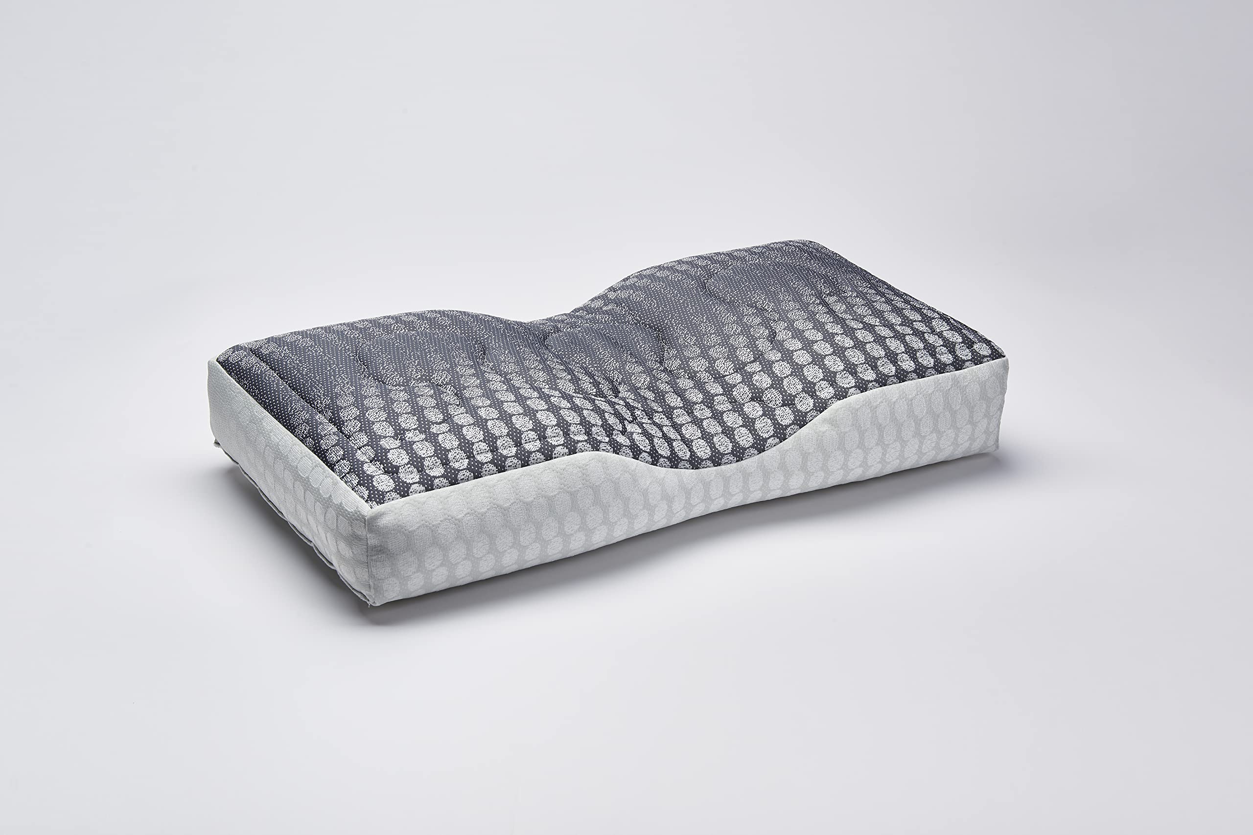 Fabe | Cuscino Gym Ideal Position (Medio-Basso), Imbottitura Ipoallergenica, Consente Supporti Specifici per Diverse Posizioni, Aiuto per Patologie della Spalla e Cervicali, 40x70x10hx13h, 1000g