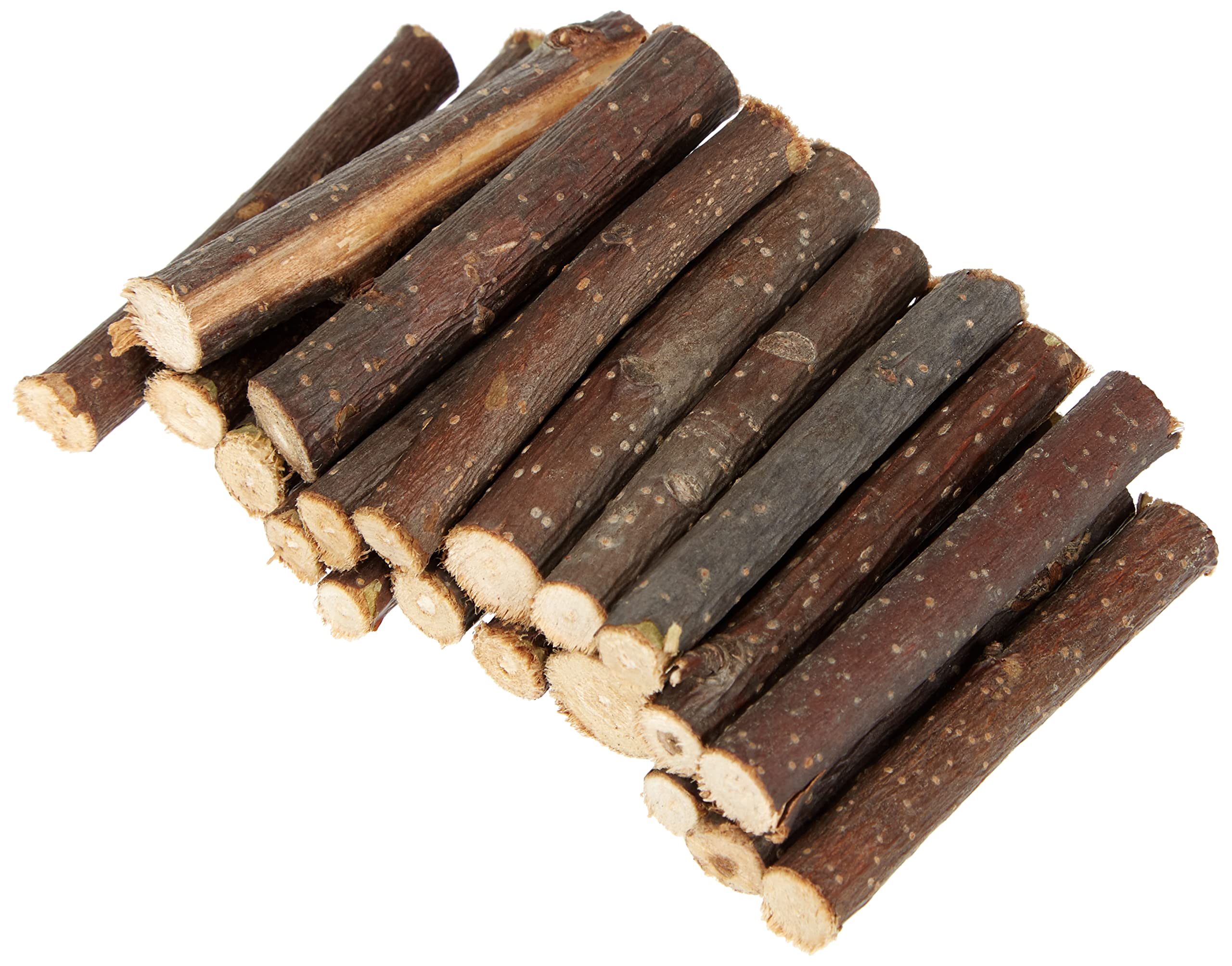 Rayher 65224000 Bundle of 20 Wooden Sticks with Bark for DIY Crafts, Natural Branches for Floristry, Wreath Making and Home Décor, 4-6cm, 20 Pieces