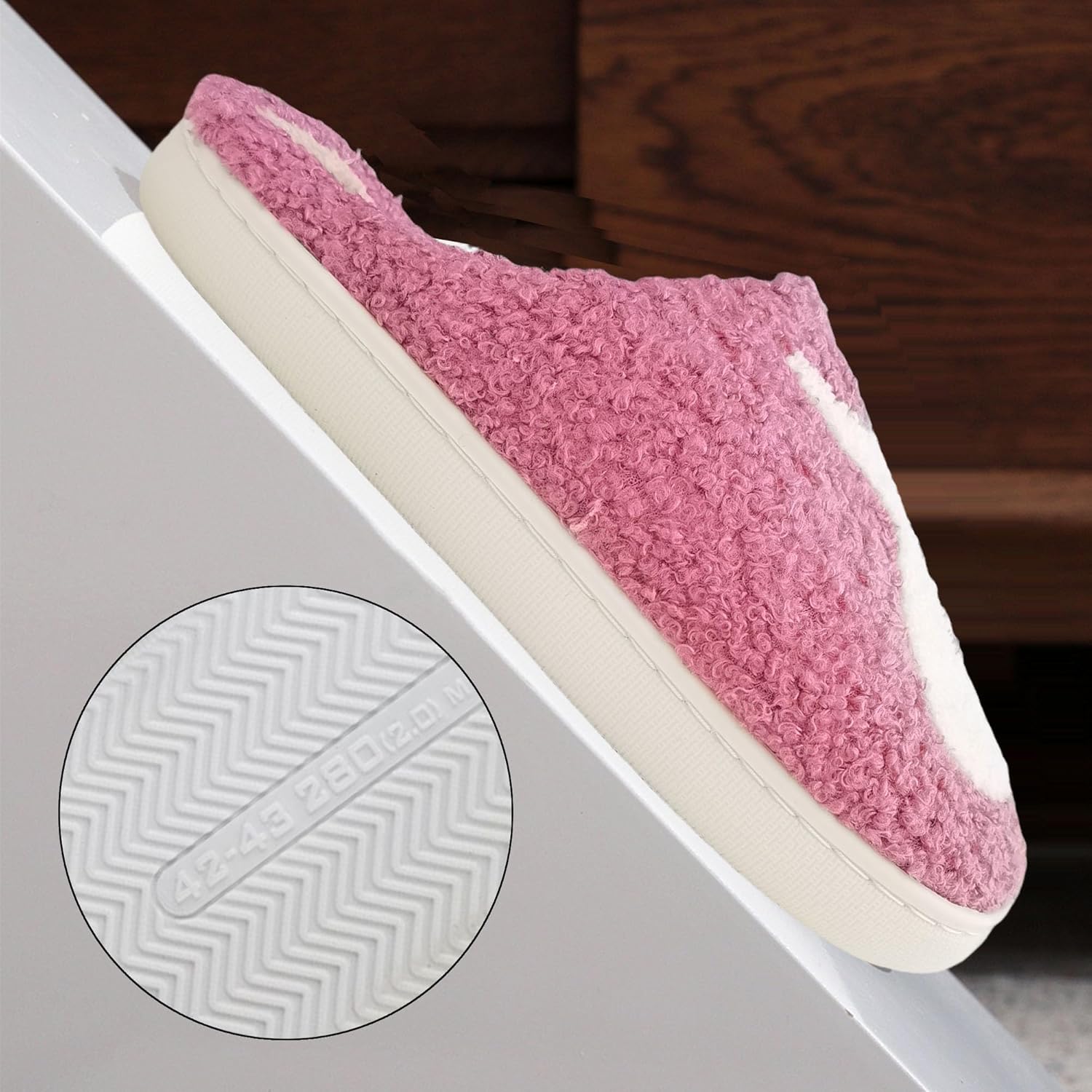 DRUGS ARE BAD Halloween Slippers for Women Men Spooky Lantern Pumpkin Slippers Soft Warm Plush House Indoor Outdoor Slippers - Image 6