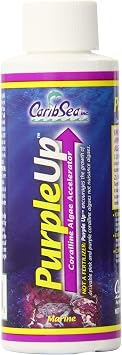 Carib Sea ACS04530 Purple Up Corraline Algae Growth Accelerator for Aquarium, 4-Ounce