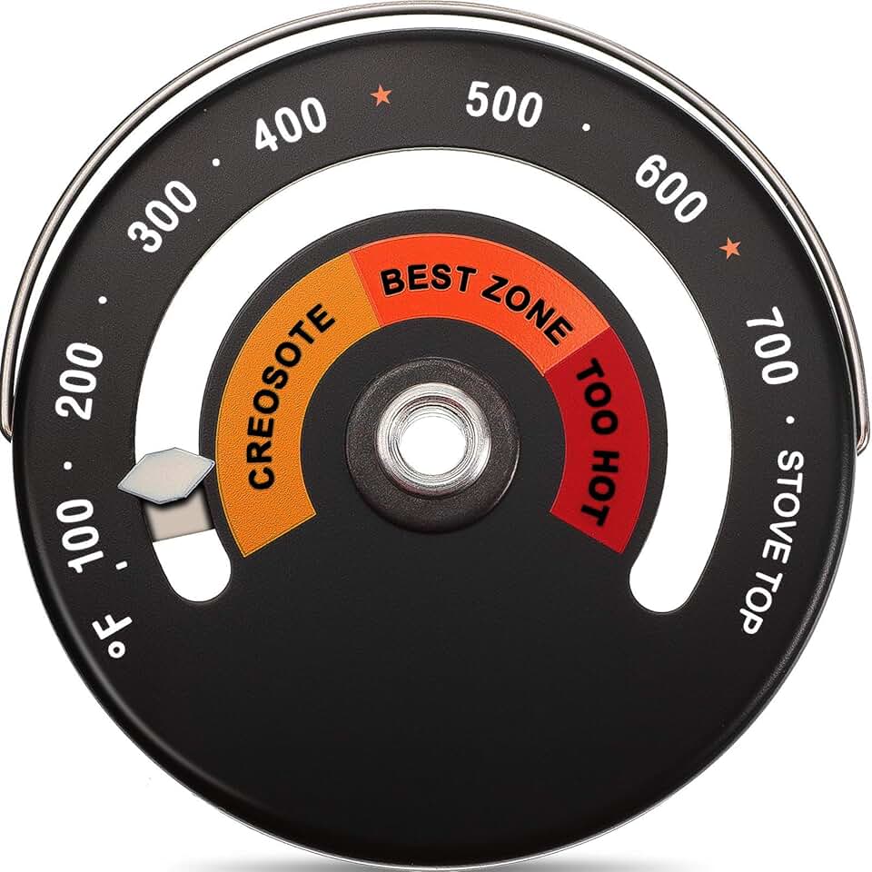 wood stove top thermometer